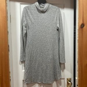 Long sleeve turtleneck dress